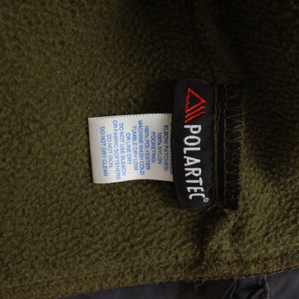 EMS Men's Green Full Zip Fleece Jacket Size XL - Picture 7 of 8